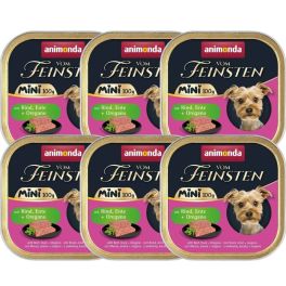 ANIMONDA Vom Feinsten Mini z wołowiną, kaczką i oregano 6x100g mokra karma dla psów małych ras