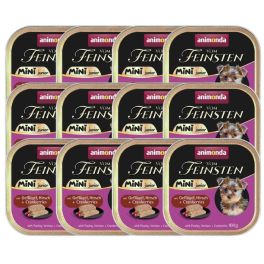 ANIMONDA Vom Feinsten Mini Junior z drobiem, dziczyzną i żurawiną 12x100g mokra karma dla szczeniąt małych ras