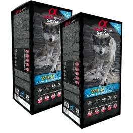 ALPHA SPIRIT Pełnoporcjowa karma sucha miękka dla psów Wild Fish 2 x 9kg
