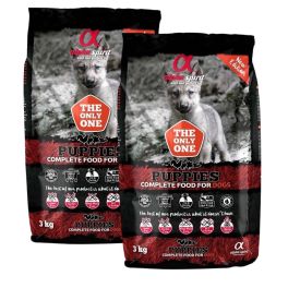 ALPHA SPIRIT Pełnoporcjowa karma sucha miękka dla szczeniąt 2 x 3kg