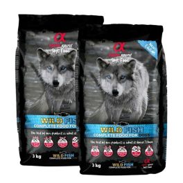 ALPHA SPIRIT Pełnoporcjowa karma sucha miękka dla psów Wild fish 2 x 3kg