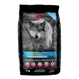ALPHA SPIRIT Pełnoporcjowa karma sucha miękka dla psów Wild fish 3 kg