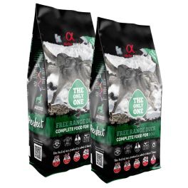 ALPHA SPIRIT Pełnoporcjowa sucha karma dla psów Free range duck kaczka 2 x 12kg