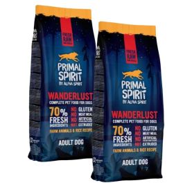PRIMAL SPIRIT Wanderlust miękka karma dla psa kurczak i ryż 2x12 kg