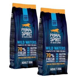 PRIMAL SPIRIT Wild Waters miękka karma dla psa ryba 2x12 kg