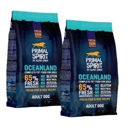 PRIMAL SPIRIT 65% Oceanland miękka karma dla psa ryba 2x1 kg