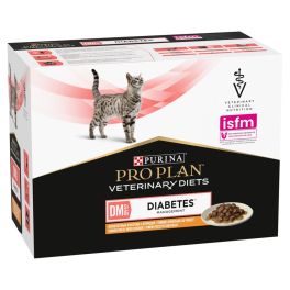 PURINA PRO PLAN Veterinary Diets Feline DM St/Ox Diabetes 10x85 g dla dorosłych kotów z cukrzycą