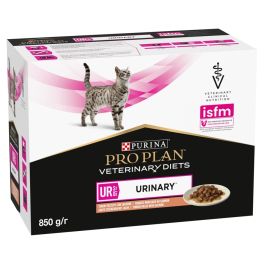 PURINA PRO PLAN Veterinary Diets Feline UR St/Ox Urinary Salmon 10x85 g dla kotów zdrowia na zdrowy układu moczowego
