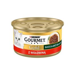 GOURMET Gold Adult Succulent Delights z wołowiną 85g