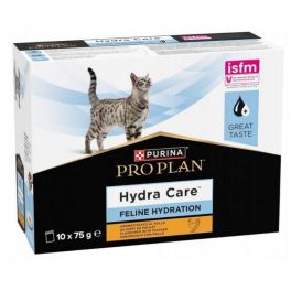 PURINA PRO PLAN Hydra Care Feline Hydration Chicken 10x75 g uzupełniająca karma nawadniająca z kurczakiem dla kotów