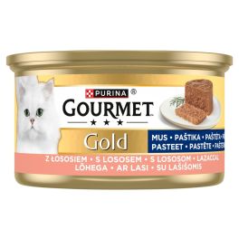 GOURMET Gold Mus z łososiem 85g mokra karma dla kotów