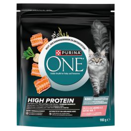 PURINA ONE High Protein Salmon 900 g bogata w łososia, sucha karma dla kotów
