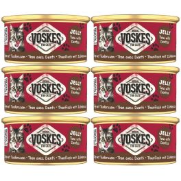 VOSKES Jelly Tuna with Dentex 6x85 g 100% tuńczyk z kielczakiem w galaretce, karma uzupełniająca dla kota