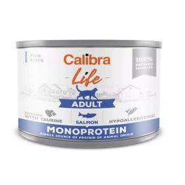 CALIBRA Cat Life Adult Salmon 200 g monoproteinowa karma z łososiem dla kotów