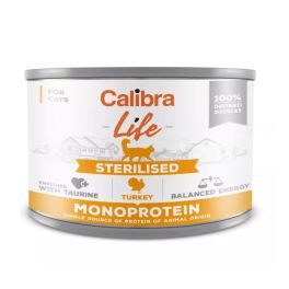 CALIBRA Cat Life Sterilised Turkey 200 g z indykiem dla sterylizowanych kotów