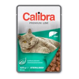 CALIBRA Cat Premium Line Sterilised Liver 100 g z wątróbką dla sterylizowanych kotów