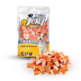 CALIBRA Dog Joy Mini Chicken&Cod Sandwich 70 g małe kanapki z kurczakiem i dorszem