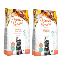 CALIBRA Dog Verve GF Junior Medium Large Chicken&Duck 24 kg (2 x 12 kg)
