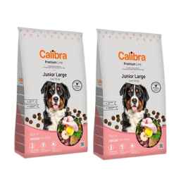 CALIBRA Dog Premium Line Junior Large 24 kg (2 x 12 kg)