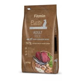 FITMIN Dog Purity rice adult fish  venison 12 kg