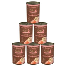 FITMIN Purity Puppy Chicken with Salmon 6x400 g kurczak z łososiem, karma mokra dla szczeniąt