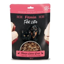 FITMIN For Life Freeze dried duck 30 g liofilizowany przysmak z kaczki dla psów i kotów