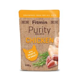 FITMIN Purity Cat Chicken 100 g mokra karma z kurczakiem i sercami dla kotów