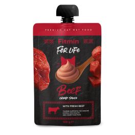 FITMIN For Life Cat Cream Sauce Beef 100g kremowe saszetki z wołowiną dla kotów