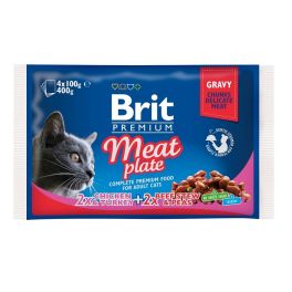 BRIT Zestaw saszetek Cat Adult 4x100g