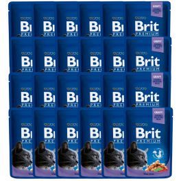 BRIT Premium Cat Adult Cod Fish dorsz saszetka dla kota 24 x 100g