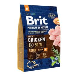 BRIT Premium By Nature Adult Medium M Chicken 3 kg