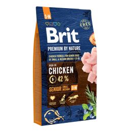 BRIT Premium By Nature Senior Small Medium S+M Chicken 8 kg
