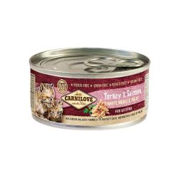 CARNILOVE Kitten Turkey and Salmon 100g indyk i łosoś mokra karma dla kociąt