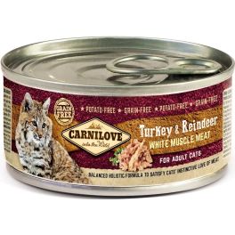 CARNILOVE Cat turkey&reindeer 12 x 100 g indyk i renifer dla kotów