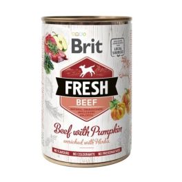 BRIT FRESH Beef with pumpkin 400 g wołowina i dynia mokra karma dla psów