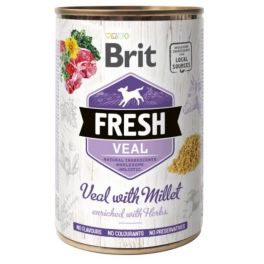 BRIT FRESH veal & millet 400 g cielęcina i proso