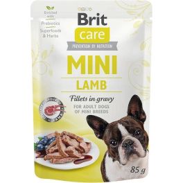 BRIT CARE Mini Adult Lamb 24x85 g z jagnięciną dla psów małych ras