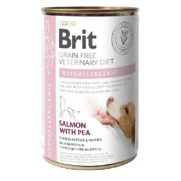 BRIT Veterinary Diet Hypoallergenic Salmon&Pea karma na alergię dla psa 400 g
