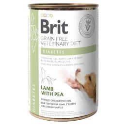 BRIT Veterinary Diet Diabetes Lamb&Pea karma na cukrzycę dla psa 400g