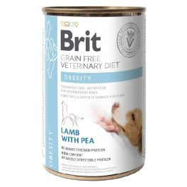 BRIT Veterinary Diet Obesity Lamb&Pea karma na otyłość dla psa 400 g
