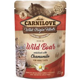 CARNILOVE Wild Boar & Chamomile 24 x 85g mokra karma dla kota dzik i rumianek