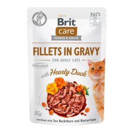 BRIT Care Fillets in gravy kaczka 24 x 85 g filety kaczki w sosie