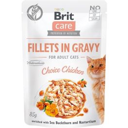 BRIT Care Cat Fillets in gravy kurczak 85 g filety kurczaka w sosie