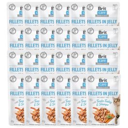 BRIT Care Fillets in Jelly indyk i krewetki saszetki dla kota 24 x 85 g