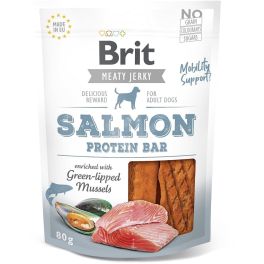 BRIT Jerky Snack Salmon protein bar 80 g