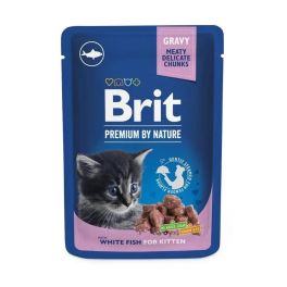 BRIT PREMIUM White Fish Kitten 24x100g karma z białą rybą dla kociąt