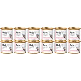 BRIT Veterinary Diet Hypoallergenic Salmon&Pea dla kota na alergię 12x200 g