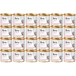 BRIT Veterinary Diet Hypoallergenic Salmon&Pea dla kota na alergię 24x200 g