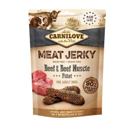 CARNILOVE Meat Jerky Beef & Beef Muscle fillet 100g batonik z wołowiną