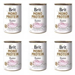 BRIT Mono Protein Rabbit 6x400 g monoproteinowa karma królik